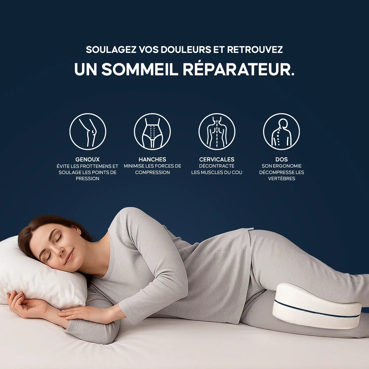 Coussin Lombaire Ergonomique